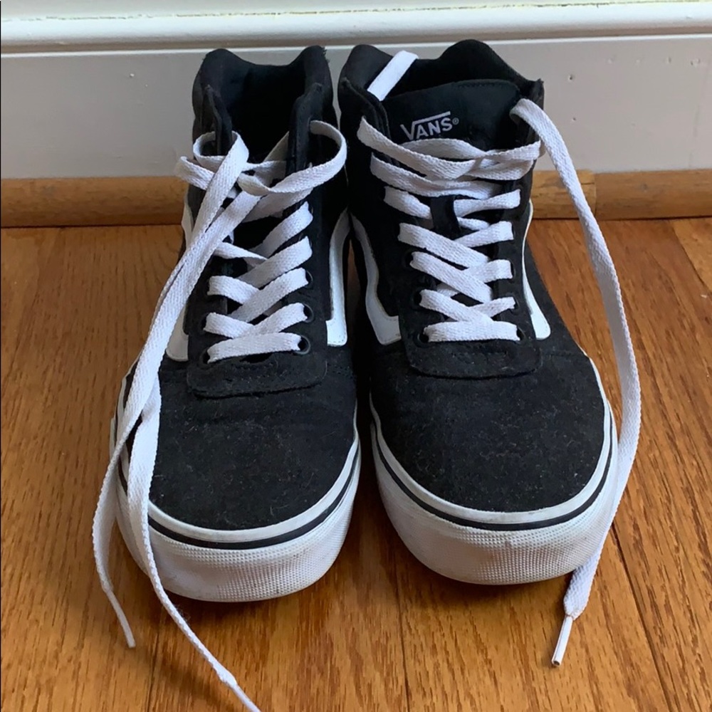 Vans high top sneakers